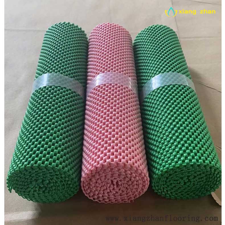 PVC foam carpet anti slip pad has strong grip